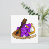 Save The Date Conception des dés de série (Debout devant)