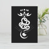 Save The Date Conception originale pour 2025 Snake, Lion (Debout devant)