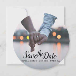 Save The Date Conception/photo élégante