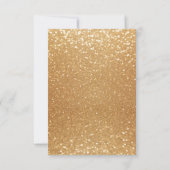 Save The Date Confetti blanc & or & Parties scintillant Enregist (Dos)