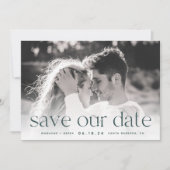Save The Date Connexion | Photo horizontale (Devant)