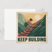 Save The Date Continuer à Construire (Devant / Derrière)