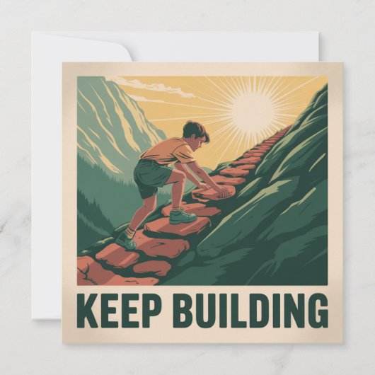 Save The Date Continuer à Construire (Devant)