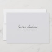 Save The Date Copier d'esquisse décontracté | Mariage photo mode (Dos)