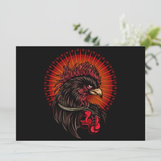 Save The Date Coq de boîte (Debout devant)