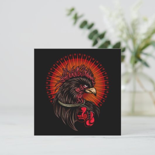 Save The Date Coq de boîte (Debout devant)