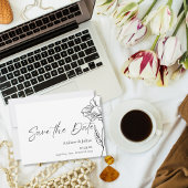 Save The Date Coquelicot 