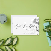 Save The Date Coquelicot 