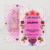 Save The Date Coquette (Devant / Derrière)