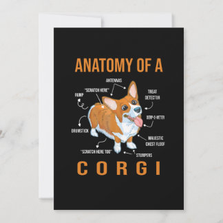 Save The Date corgi amoureux des chiens drôle