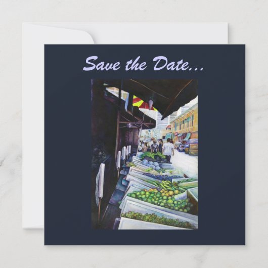 Save The Date Côté plus clair de Lavender Street, Singapour (Devant)