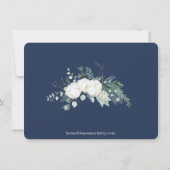 Save The Date Coton d'Eucalyptus | Felt Ecru (Dos)