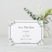 Save The Date Coton d'Eucalyptus | Felt Ecru (Debout devant)