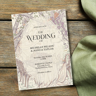 Save The Date Cottagecore Rustic Summer Garden Floral