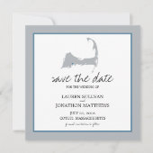 Save The Date Cotuit Cape Cod Wedding Enregistrer la date (Devant)