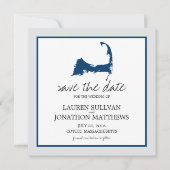 Save The Date Cotuit Cape Cod Wedding Enregistrer la date (Devant)