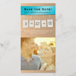 Save The Date Couleur ajustable : do-it-yourself enregistrer la 