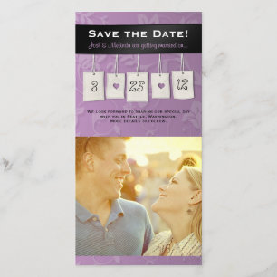 Save The Date Couleur ajustable : do-it-yourself enregistrer la