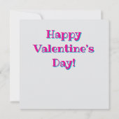 Save The Date Couleurs vives du coeur arc-en-ciel (Dos)