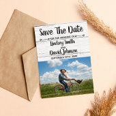 Save The Date Country Love Western Rustic Enregistrer La Date