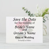 Save The Date Couple de Roses (Debout devant)