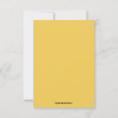 Save The Date Couple éditable dans les bois la nuit (Dos)