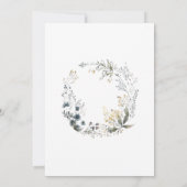 Save The Date Couple rétro en Mariage pastel (Dos)