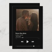 Save The Date Couverture d'album enregistrer la date (Devant / Derrière)
