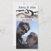 Save The Date Cravate du noeud Enregistrer la date (Devant)