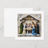 Save The Date crèche de Noël, arbre mages Bethléem (Devant / Derrière)