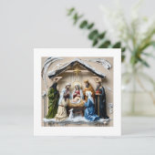 Save The Date crèche de Noël, arbre mages Bethléem (Debout devant)