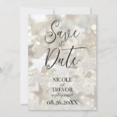 Save The Date Créez Vos Propres Étoiles D'Ivoire Étincelantes Pe (Devant)