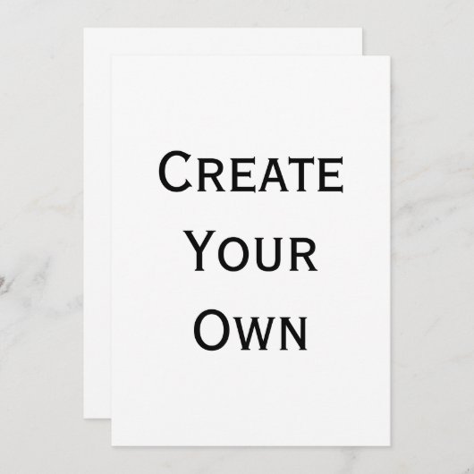 Save The Date Créez votre propre (Devant / Derrière)