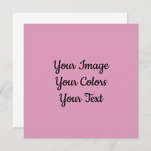 Save The Date Créez votre propre (Devant / Derrière)