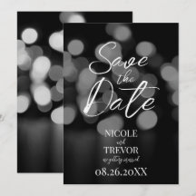 Créez votre propre B&W Bokeh Blurred personnalisé