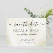 Save The Date Créez votre propre - Flèches lumineuses blanches (Debout devant)