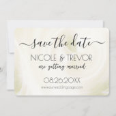 Save The Date Créez votre propre - Flèches lumineuses blanches (Devant)