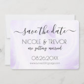 Save The Date Créez votre propre - Flèches lumineuses blanches (Devant)