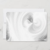 Save The Date Créez votre propre - Flèches lumineuses blanches (Dos)