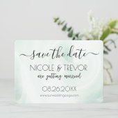 Save The Date Créez votre propre - Flèches lumineuses blanches (Debout devant)