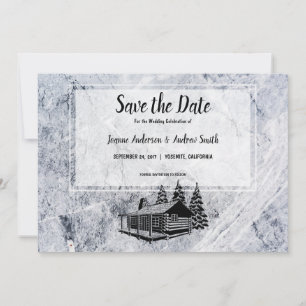 Save The Date Créez votre propre mariage de montagne Enregistrer