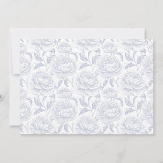 Save The Date Crest Monogram Dusty Blue Script Photo (Dos)
