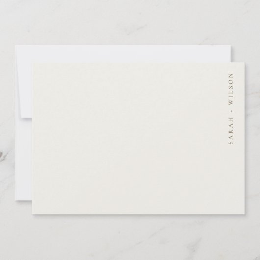 Save The Date Croquis élégant de palmier sur une plage tropicale (Dos)