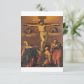 Save The Date Crucifixion - Michelangelo 1540 (Debout devant)