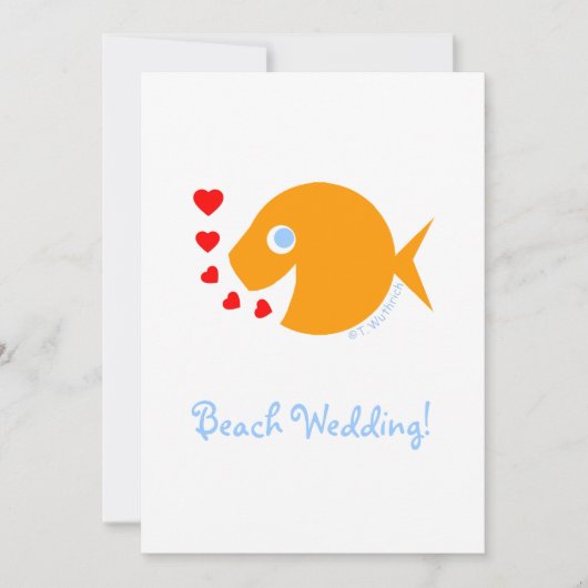 Save The Date Cute Beach Poolside Destination Mariage Date de sa (Devant)