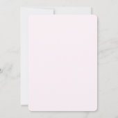 Save The Date Cute Lapin Lapin Japonais Style Kawaii (Dos)