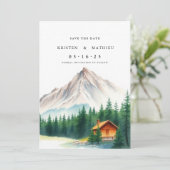 Save The Date Cute Mountain en ligne (Debout devant)