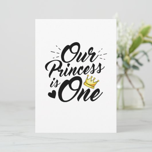 Save The Date Dads Princess (Debout devant)