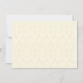 Save The Date Daisy Black Yellow, Mariage en ivoire Enregistrer  (Dos)