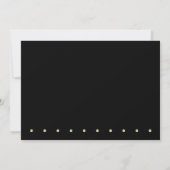 Save The Date Damask Black et Tan (Dos)